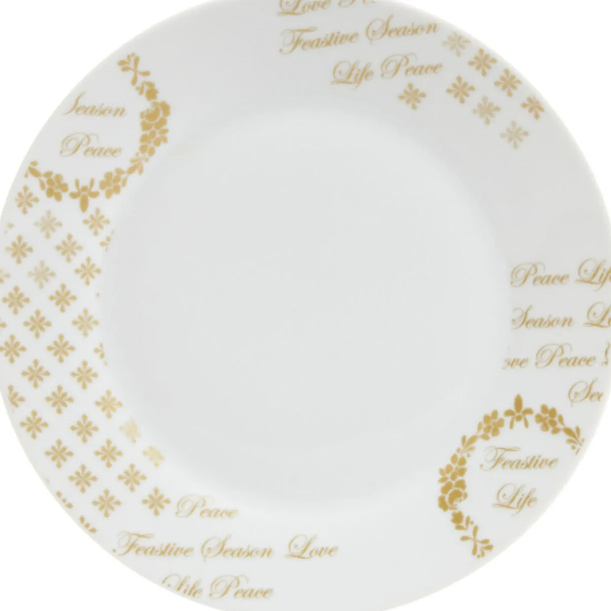 Assiette à dessert porcelaine Noël^Gifi New