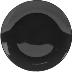 Assiette à dessert rayure noire et blanche^Gifi Clearance