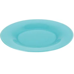 Assiette à dessert ronde Luminarc bleue Zana^Gifi