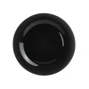 Assiette à dessert ronde Luminarc noire Zana^Gifi Discount