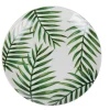 Assiette à dessert ronde motif feuillage jungle tropical^Gifi Sale