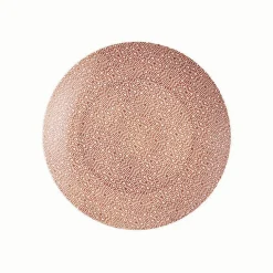 Assiette à dessert ronde motif géométrique 4 couleurs x4^Gifi Sale