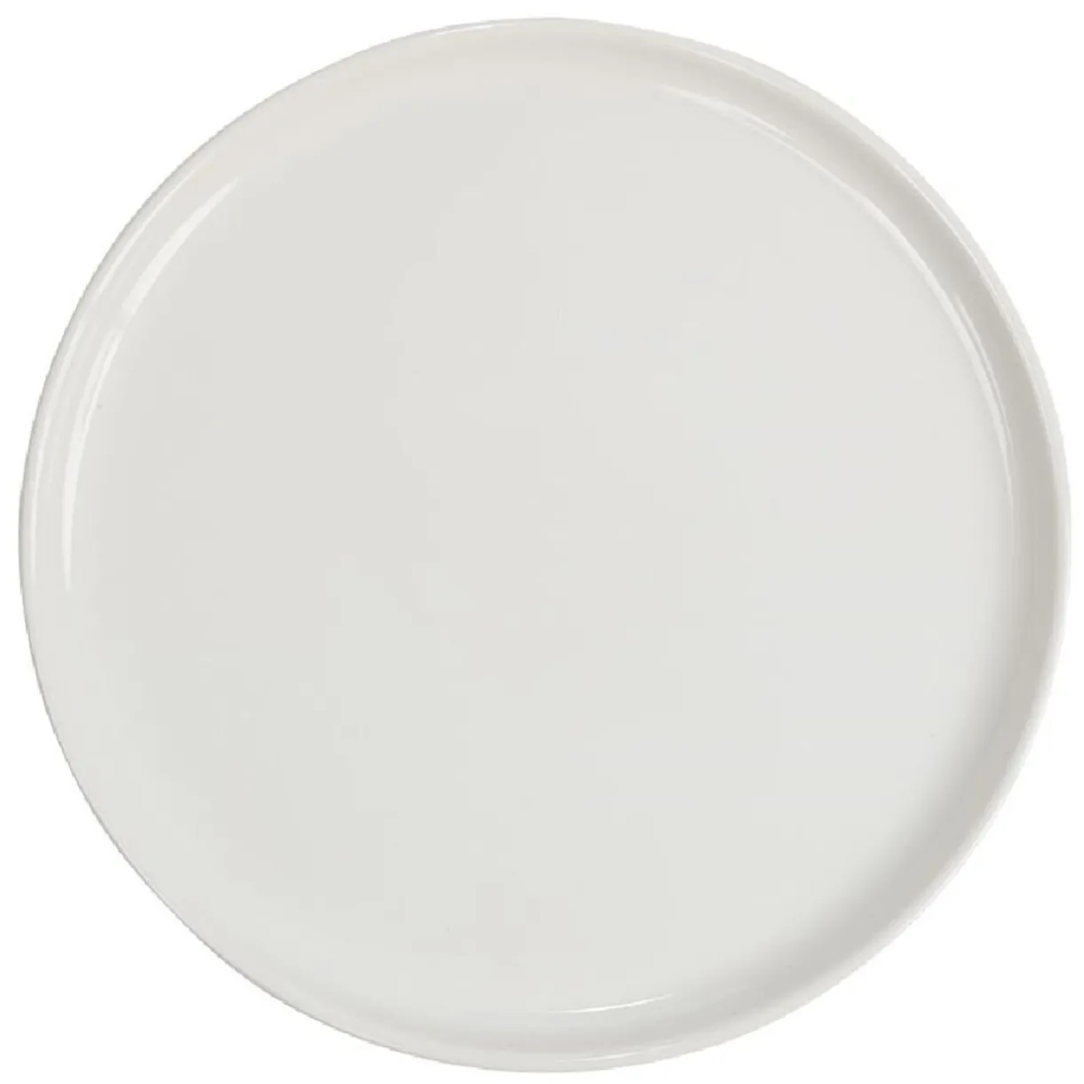 Assiette à dessert ronde Nordic porcelaine blanc^Gifi Best