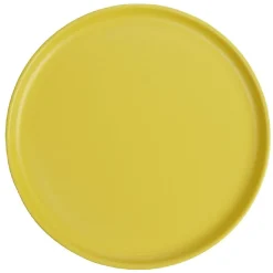 Assiette à dessert ronde Nordic porcelaine jaune^Gifi Sale