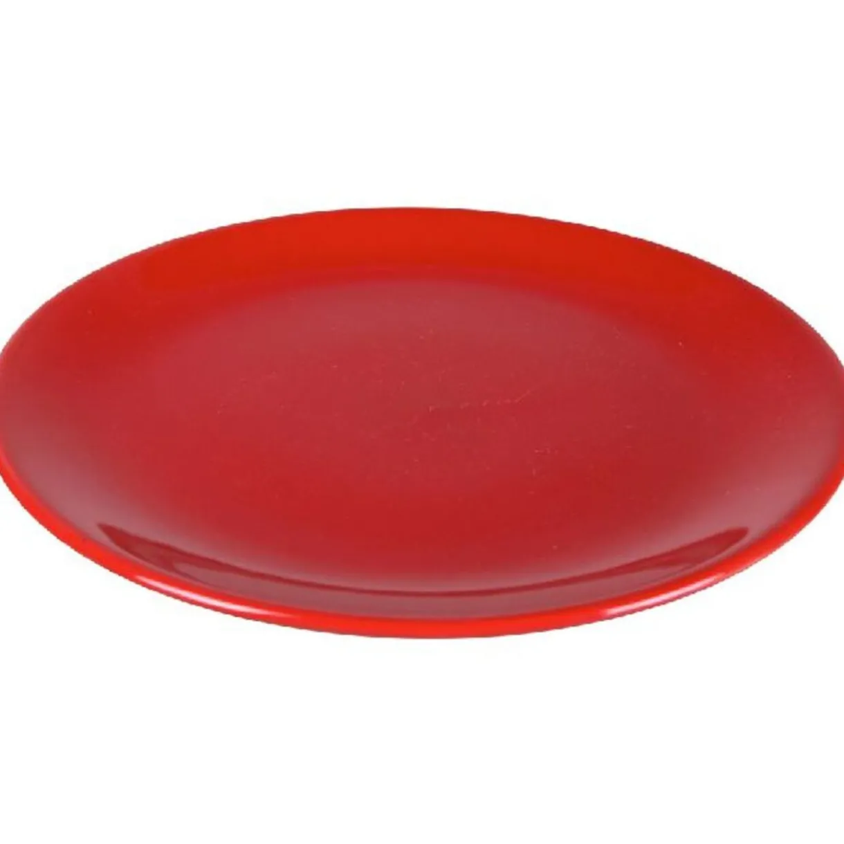 Assiette à dessert rouge^Gifi Outlet