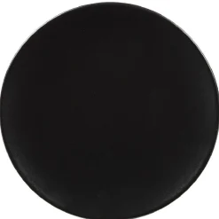Assiette à dessert uni noir^Gifi New