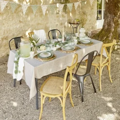 Assiette à dessert Venise en faïence blanche Ø20cm^Gifi Discount