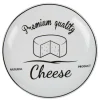 Assiette à fromage design noir et blanc^Gifi Sale