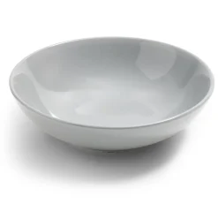 Assiette à soupe Madrid grès vert d'eau Ø20cm^Gifi New