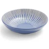 Assiette à soupe Rio faïence bleue et blanche Ø20cm^Gifi Sale