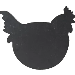 Assiette ardoise poule grand modèle^Gifi