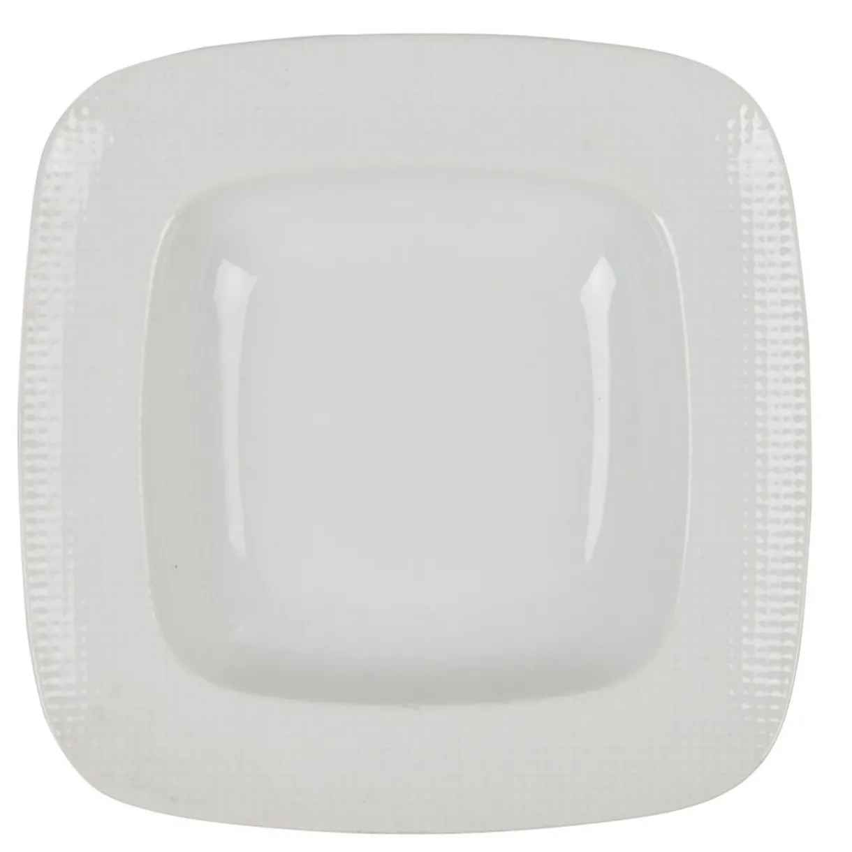 Assiette creuse blanche^Gifi Clearance
