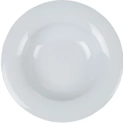 Assiette creuse blanche ronde Enzo^Gifi Discount