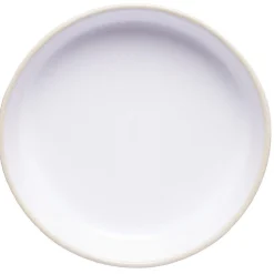 Assiette creuse en faïence blanc avec liseré crème^Gifi Sale