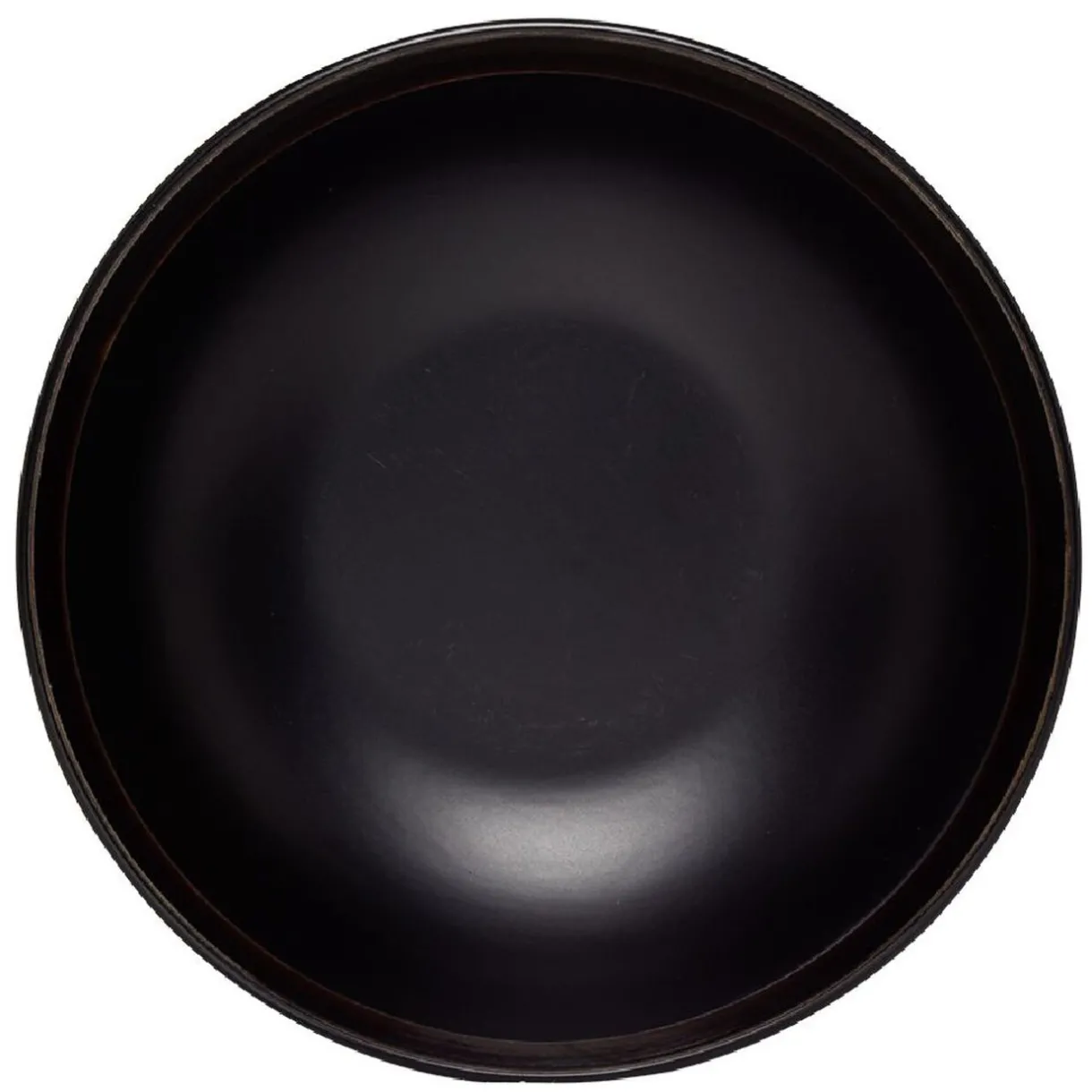 Assiette creuse en faïence avec liseré doré^Gifi