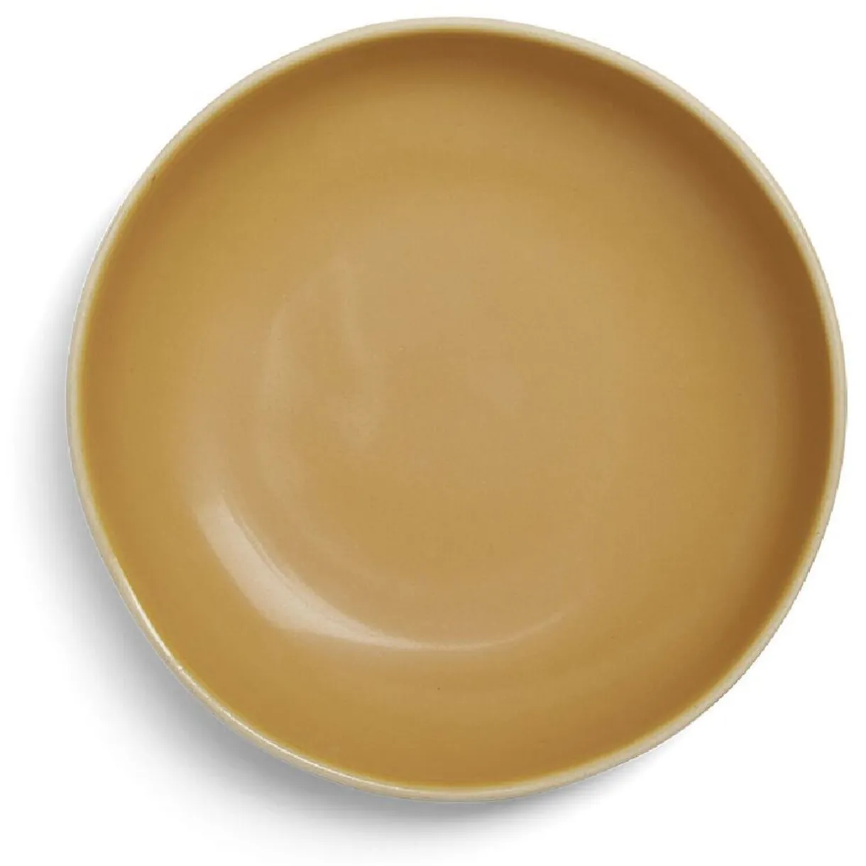 Assiette creuse en faïence vert Ø20xH4cm^Gifi New