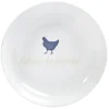 Assiette creuse en porcelaine blanche^Gifi Online