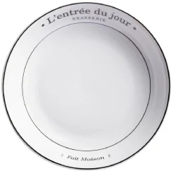 Assiette creuse Le plat du jour^Gifi Hot