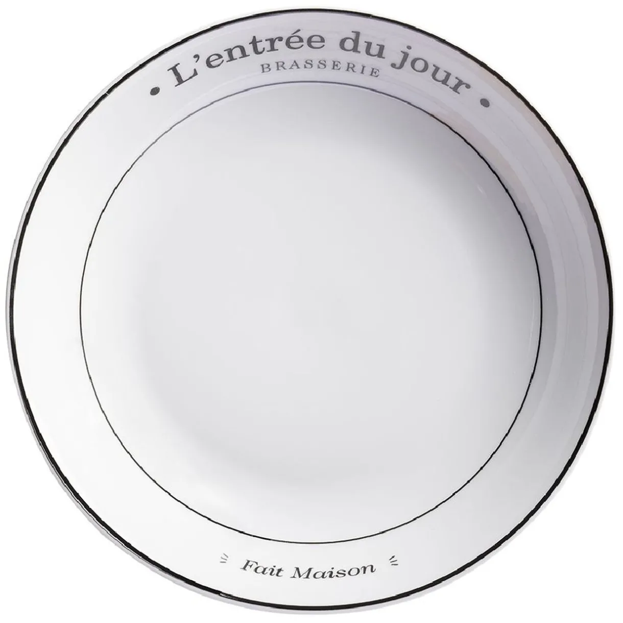 Assiette creuse Le plat du jour^Gifi Hot