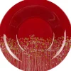 Assiette creuse Luminarc rouge Flowerfield^Gifi Discount
