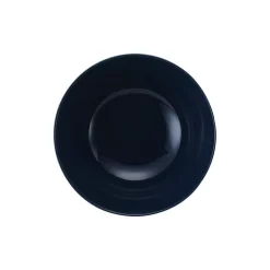 Assiette creuse motif vague japonaise bleue et blanche^Gifi Best