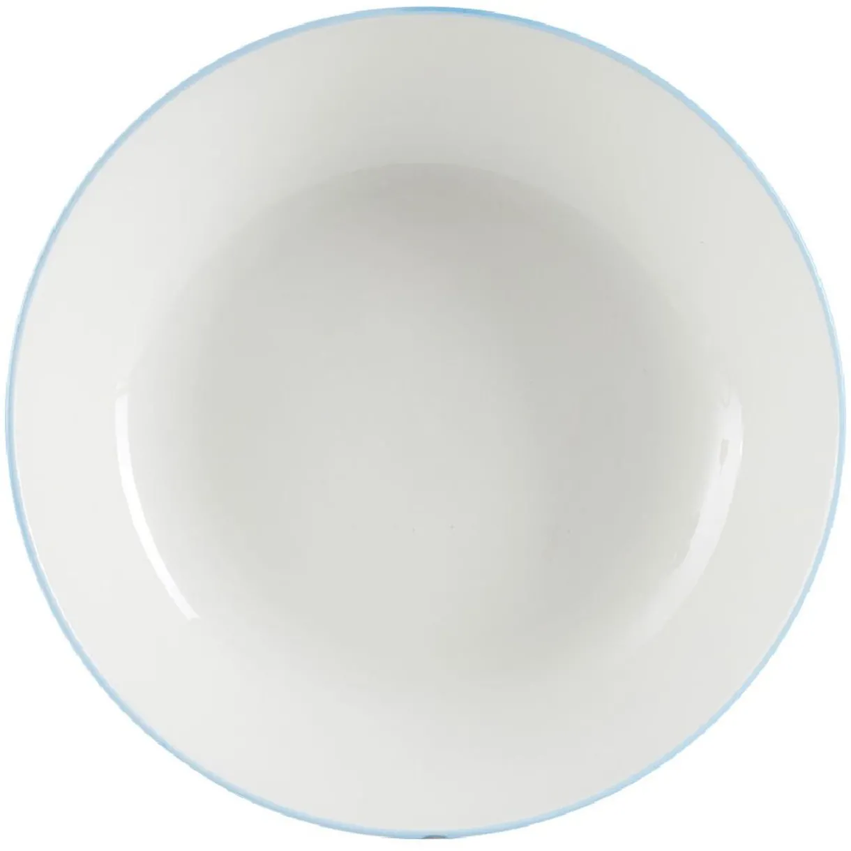 Assiette creuse porcelaine blanc Ø20cm^Gifi Outlet