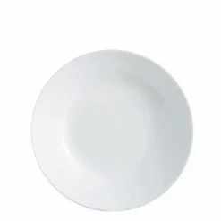 Assiette creuse ronde Ø20cm Luminarc opale blanche^Gifi Best