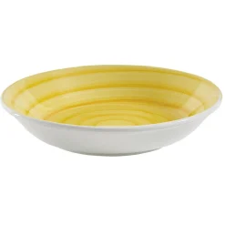 Assiette creuse ronde déco spirale Ø21 cm^Gifi Best