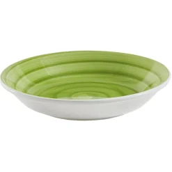 Assiette creuse ronde déco spirale Ø21 cm^Gifi Best