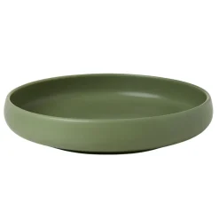 Assiette de dégustation creuse ronde verte^Gifi Online