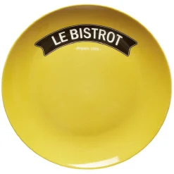 Assiette dessert porcelaine bistrot^Gifi Discount