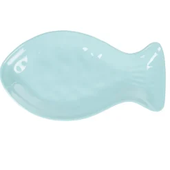 Assiette en forme de poisson bleu^Gifi Hot