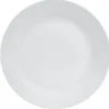 Assiette plate basique ronde blanche porcelaine^Gifi New