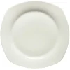 Assiette plate carrée blanc 24cm^Gifi Outlet