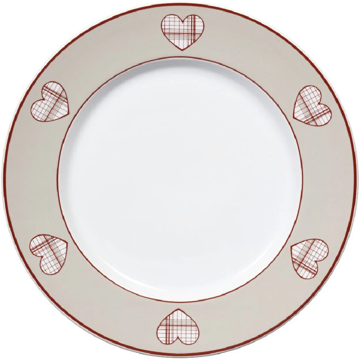 Assiette plate chalet^Gifi