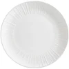 Assiette plate en céramique blanc Ø27cm^Gifi Discount