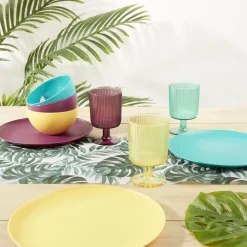 Assiette plate en plastique Ø23,5cm - 3 coloris^Gifi Best