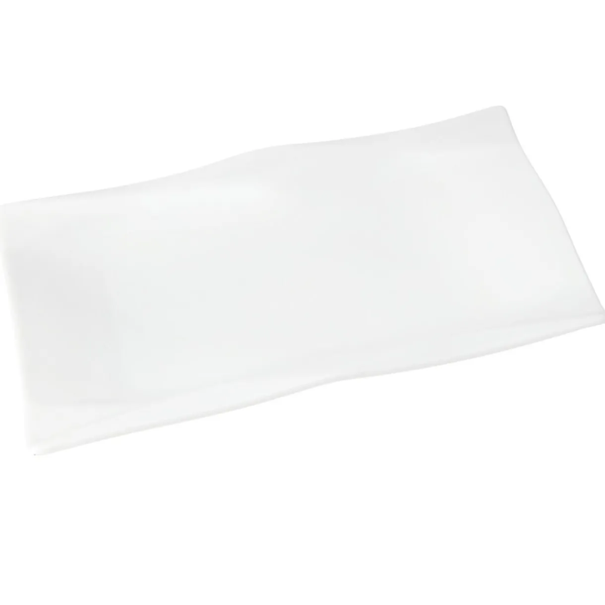 Assiette plate forme losange blanc^Gifi Clearance