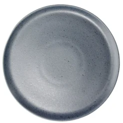 Assiette plate Julie en grès bleu Ø27cm^Gifi Hot