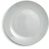 Assiette plate Madrid grès vert d'eau Ø27cm^Gifi Discount