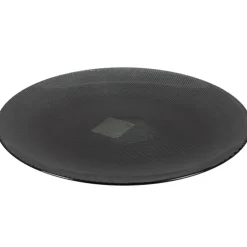 Assiette plate noire^Gifi Hot