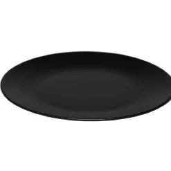 Assiette plate noire^Gifi Online