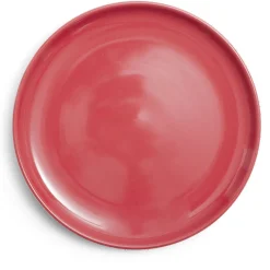 Assiette plate Oslo en grès rouge Ø20cm^Gifi