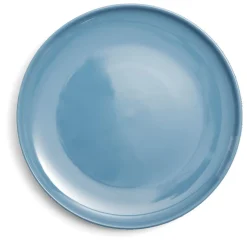 Assiette plate Oslo en grès bleu Ø27cm^Gifi Sale