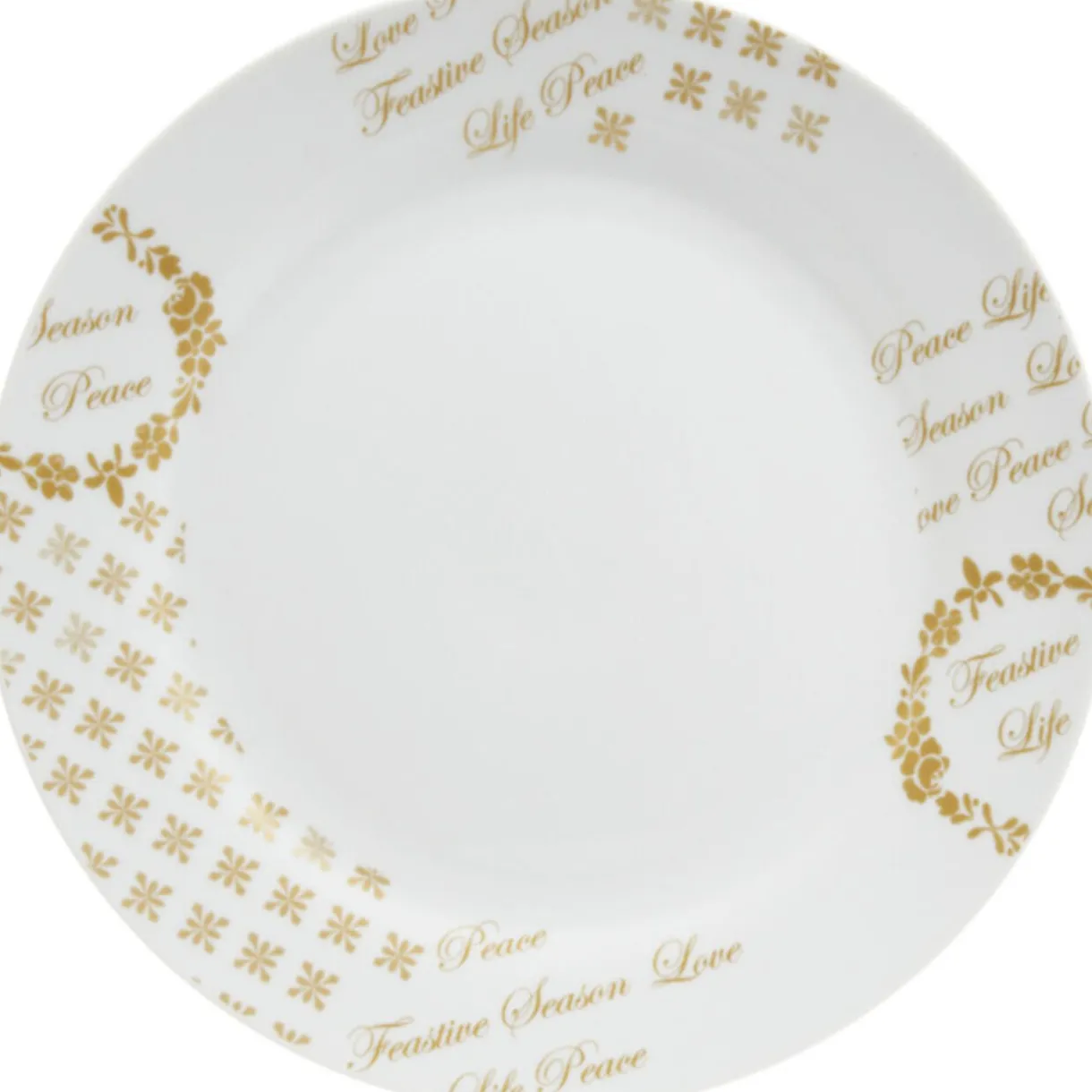 Assiette plate porcelaine Noël^Gifi Online