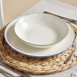 Assiette plate porcelaine blanc Ø26,5cm^Gifi Clearance