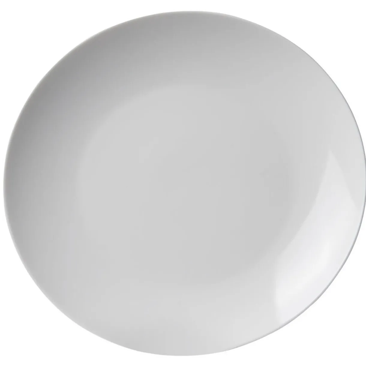 Assiette plate ronde blanche^Gifi Sale