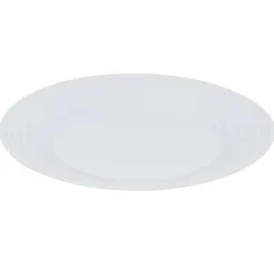 Assiette plate ronde blanche Harena^Gifi