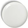 Assiette plate ronde blanc et doré Ø26cm porcelaine^Gifi Hot