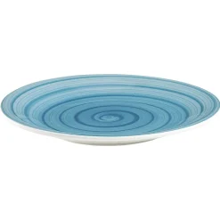 Assiette plate ronde déco spirale Ø25 cm^Gifi Clearance